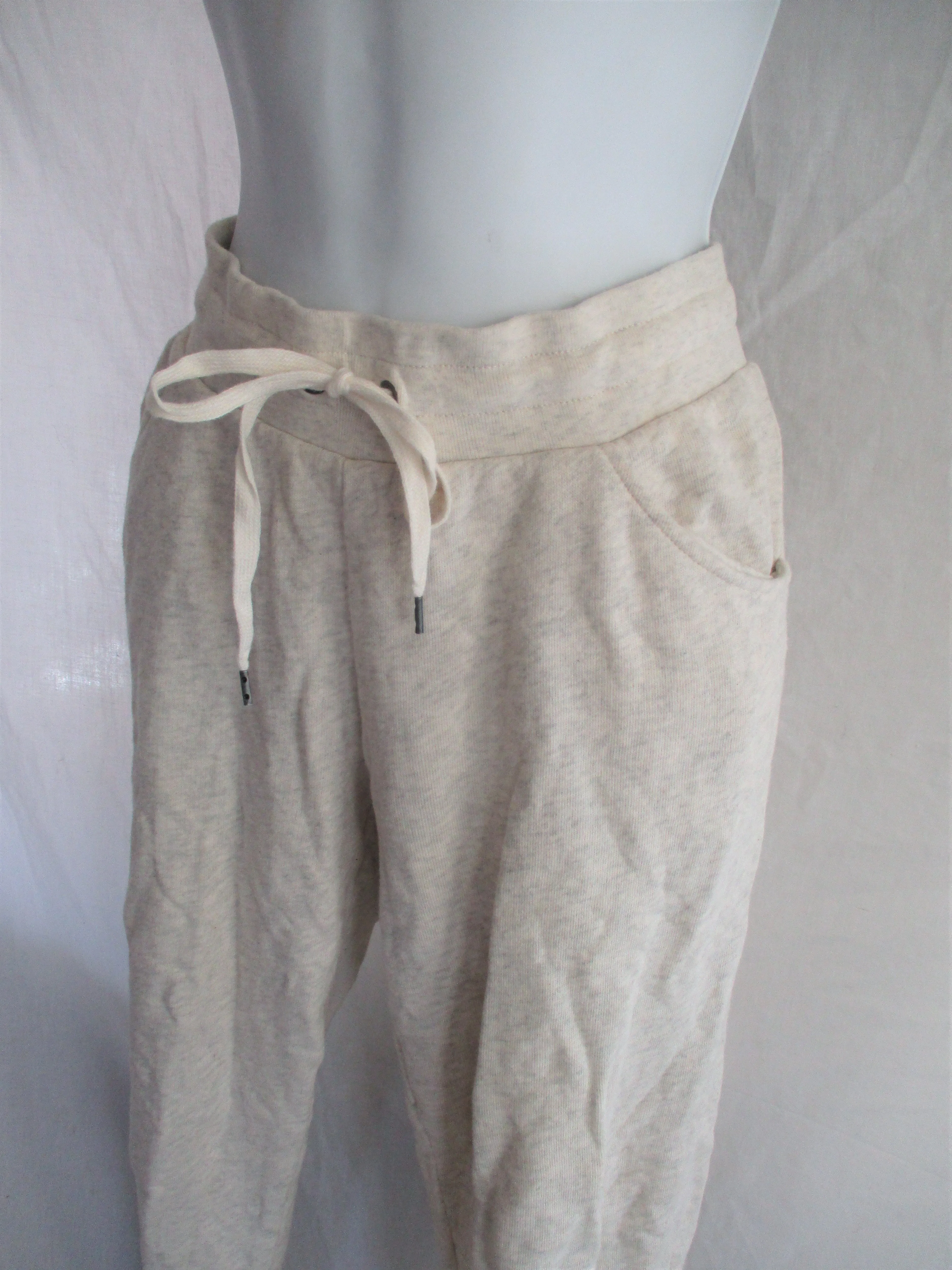 J. CREW Relaxed Jogger Sweatpant Yoga Pant Athletic Lounge XS OATMEAL