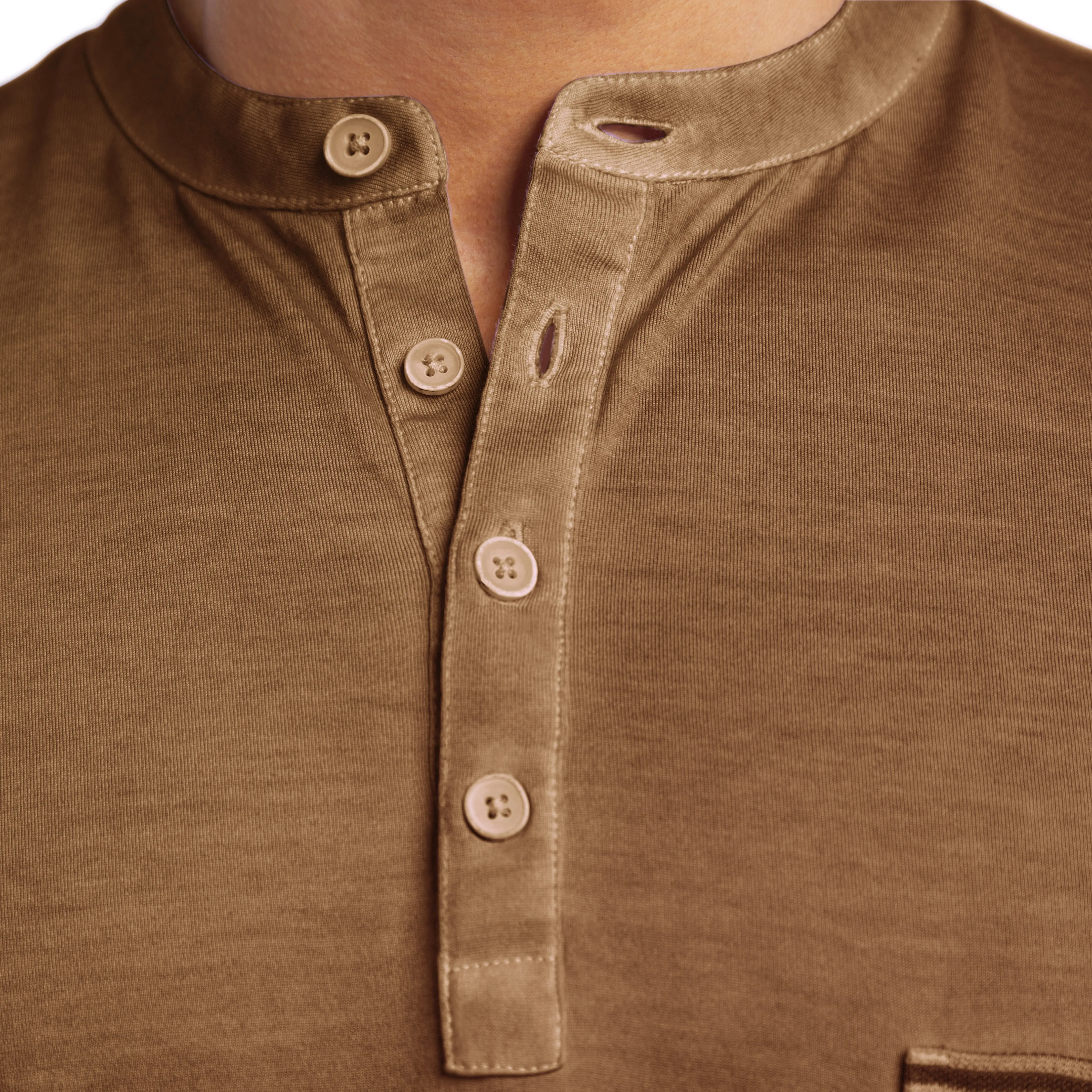 Jersey Vintage Henley-Shirt PERICO