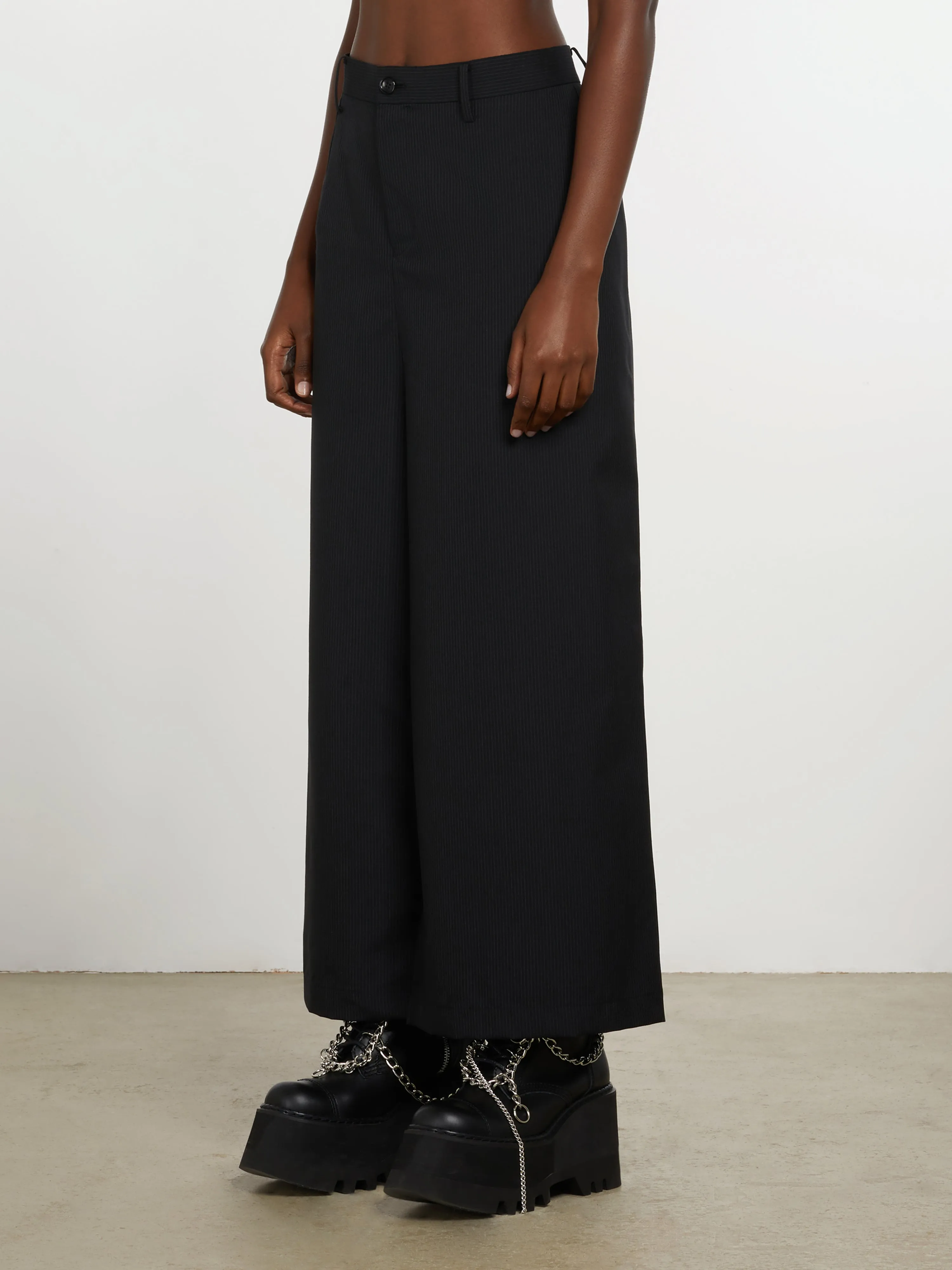 Junya Watanabe - Skirt Pants - (Black/White)