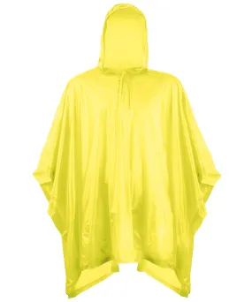 Kids plastic poncho | Yellow