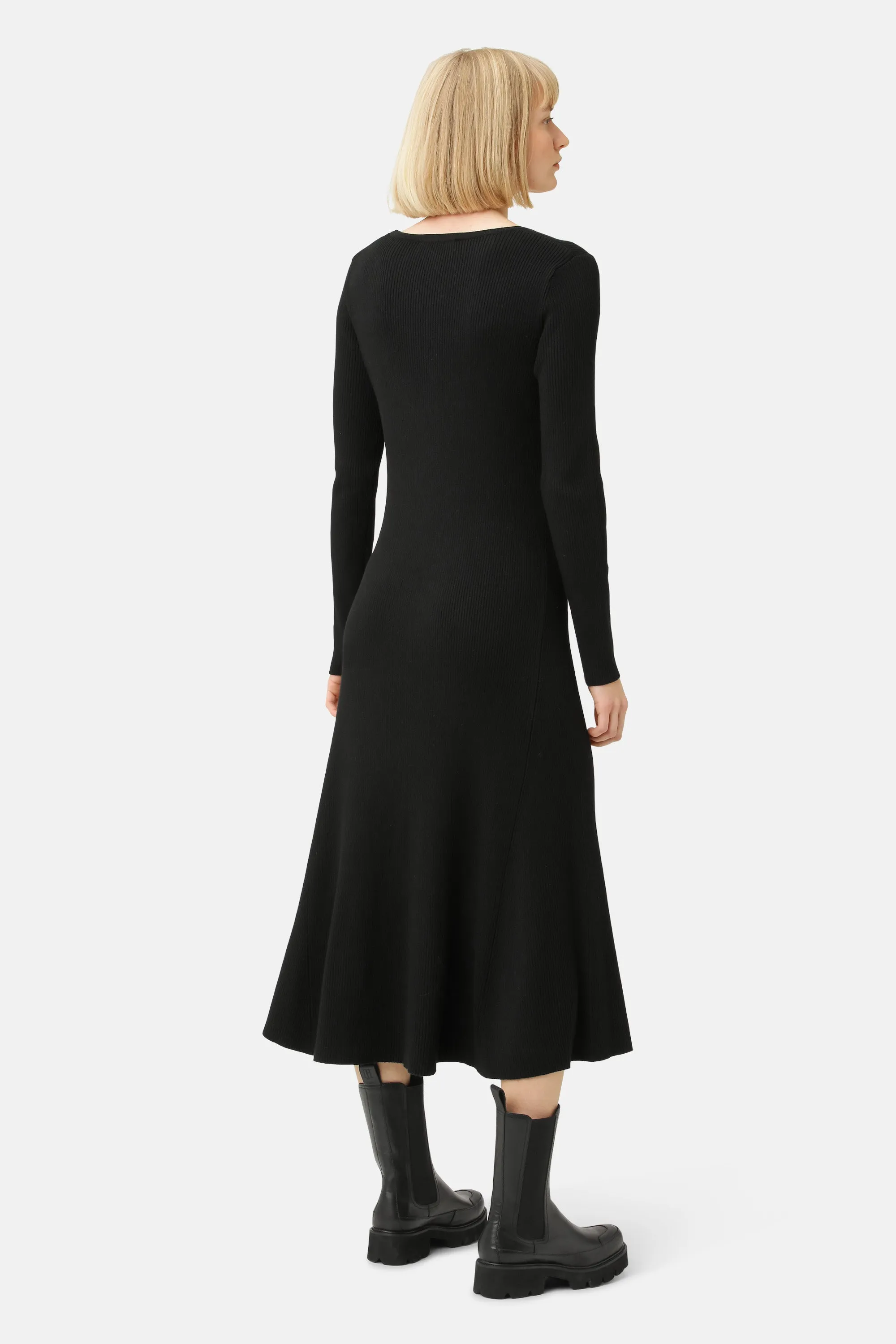 Knit Dress - Black