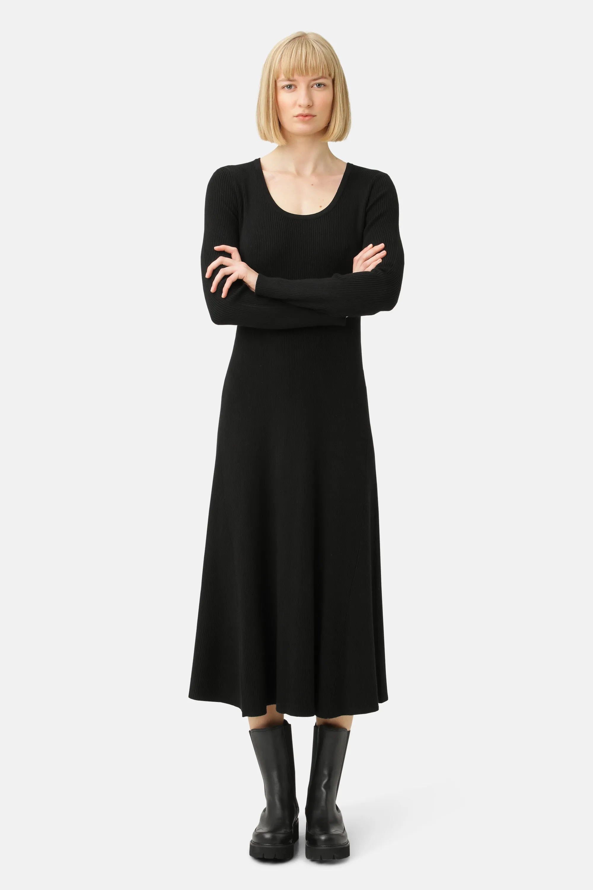 Knit Dress - Black