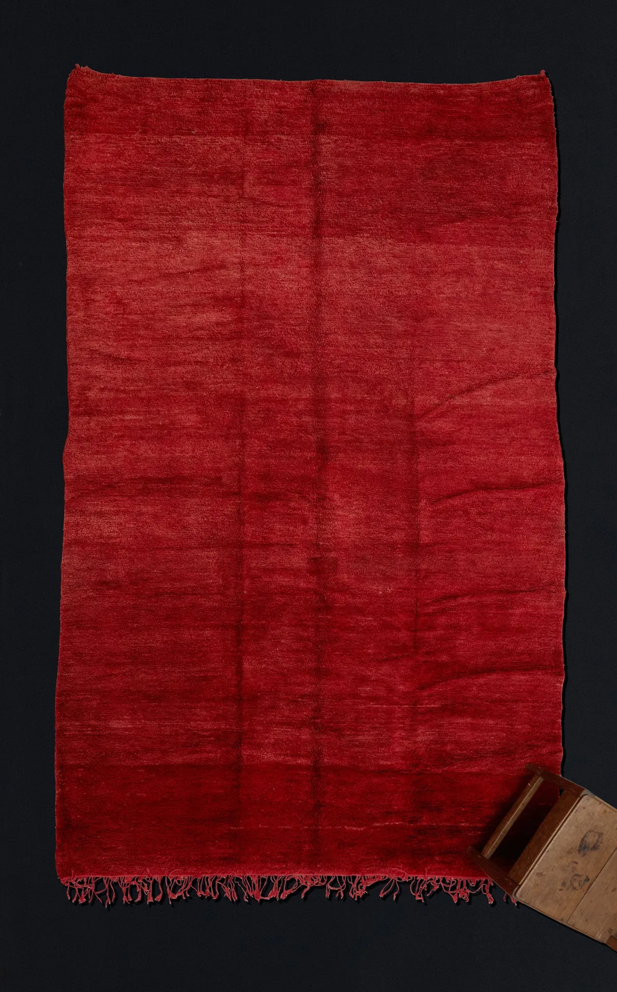 Large Overall Red Chichaoua Carpet ................... (7'1''x12'3'')