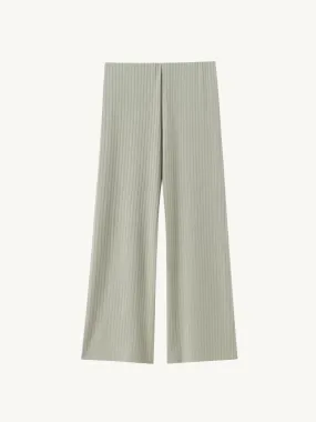 Leandra – Ribbed texture – Casual pants