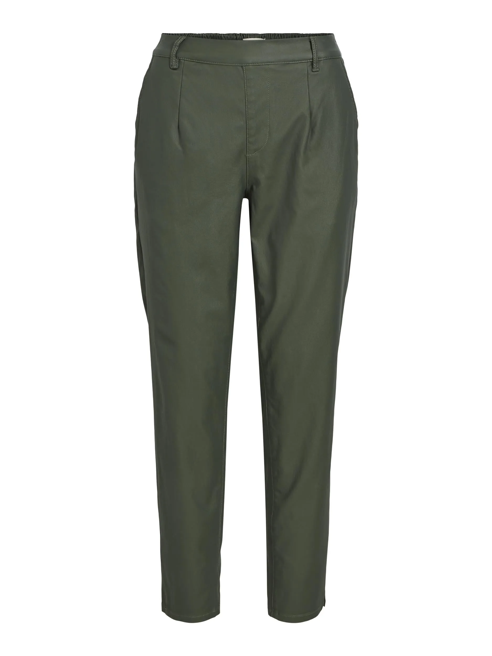 LISA COATED PANTS (DUFFLE BAG GREEN)