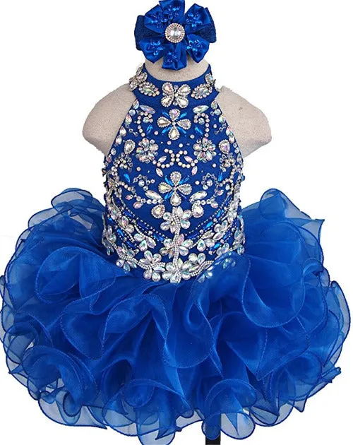 Little Princess Nations Glitz Cupcake Pageant Dress For Baby Girl