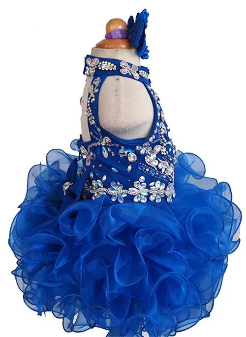 Little Princess Nations Glitz Cupcake Pageant Dress For Baby Girl