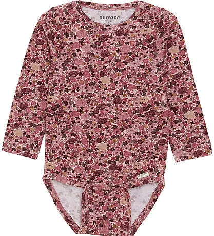 Long Sleeve Bodysuit- Dusty Rose Floral