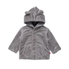 Magnetic Me Hooded Minky Let's Go Jacket / Storm***