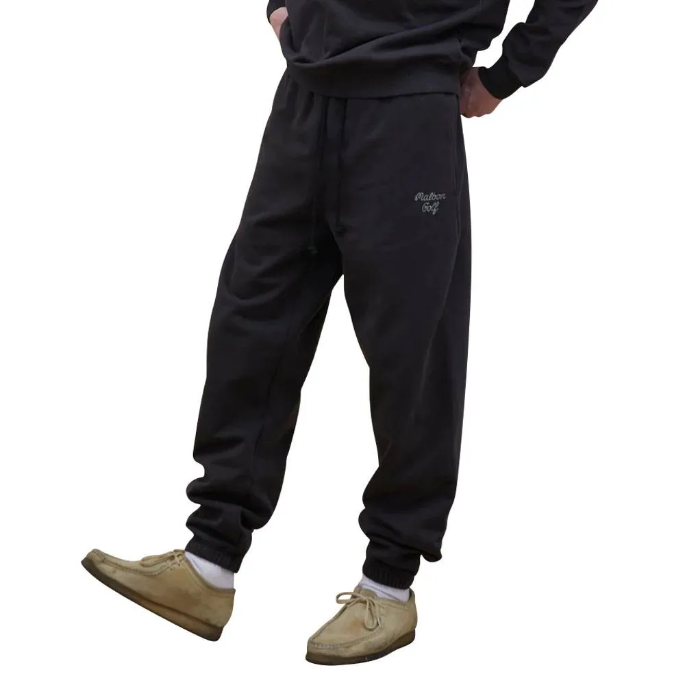 Malbon Script Golf Sweatpants Black - FW22