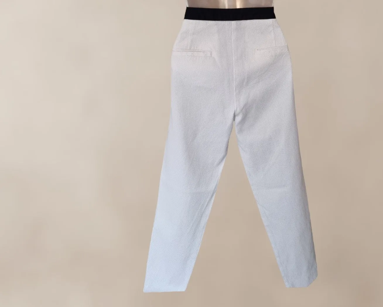 Marina Yachting White Women's Stretch Chino Trousers UK 10 US 6 EU 38