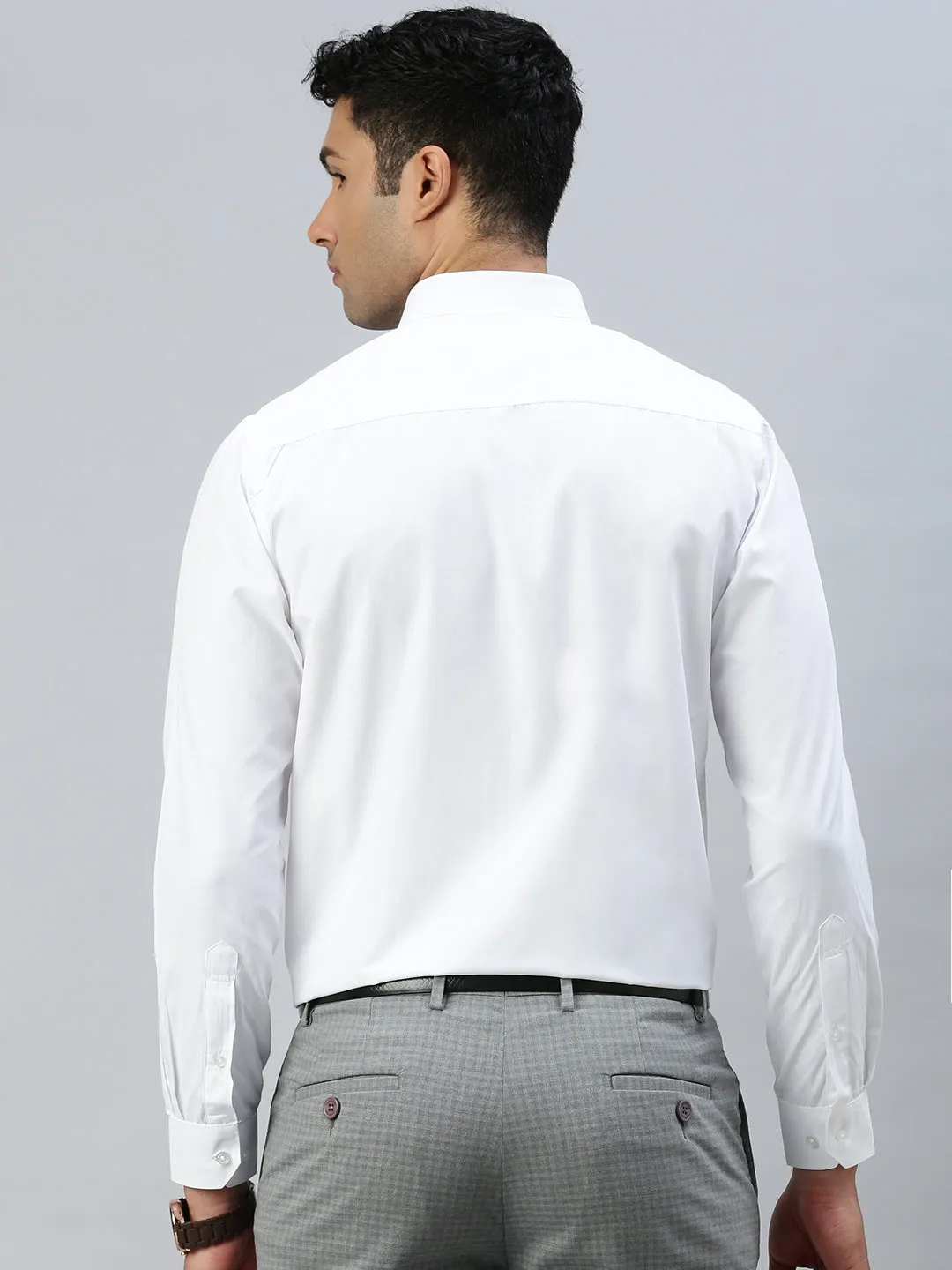 Men Formal White Shirt Plus Size