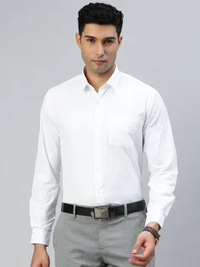 Men Formal White Shirt Plus Size