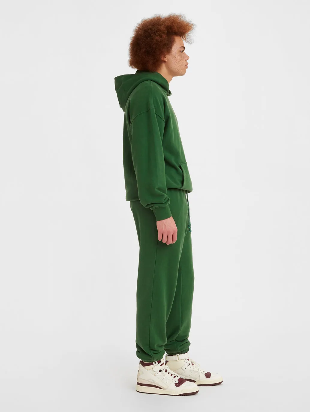 Men's Gold Tab Green Sweatpants