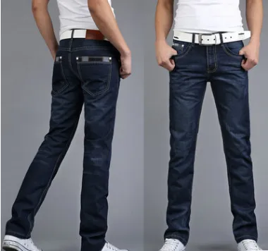 Men's Straight Slim Jeans