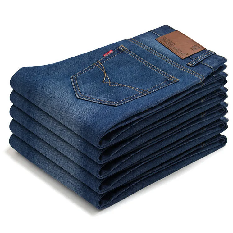 Men's Straight Slim Jeans