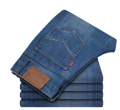 Men's Straight Slim Jeans