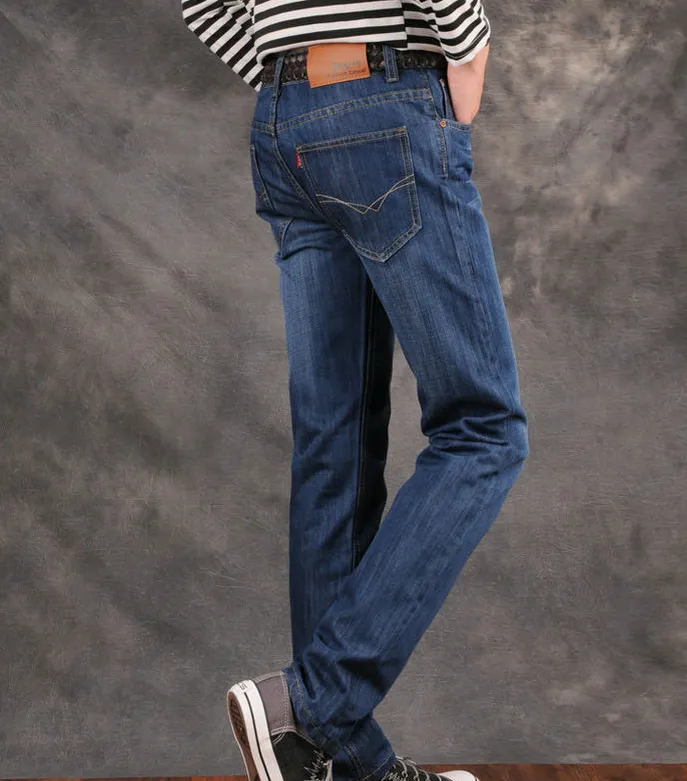 Men's Straight Slim Jeans