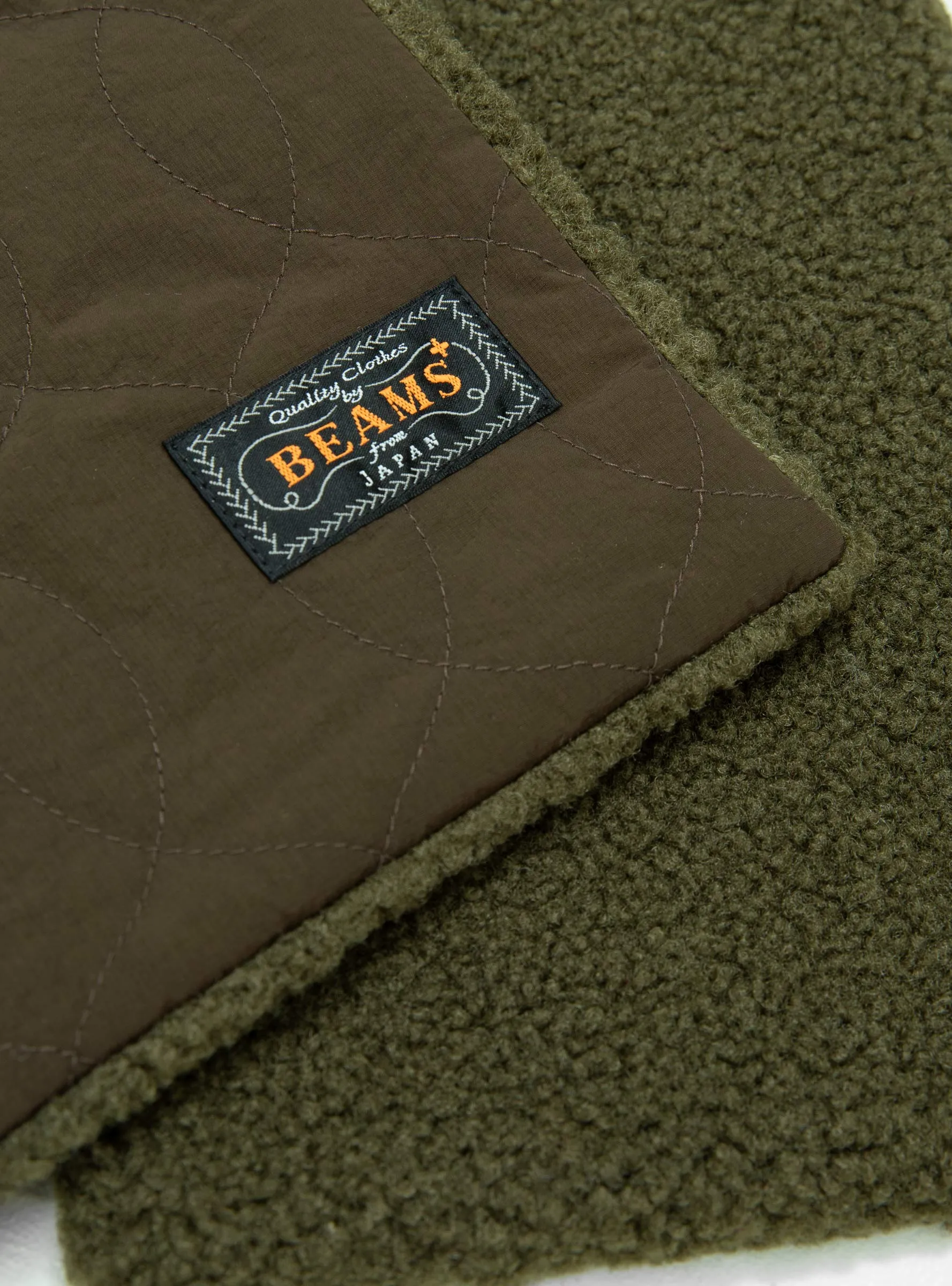 Muffler Boa Quilt Olive