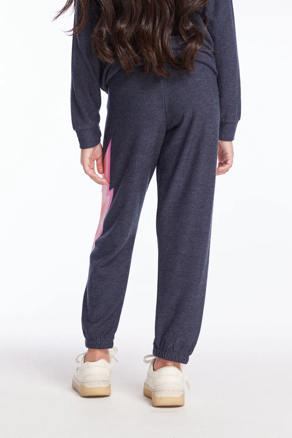 Multi Bolt Girls Sweatpants