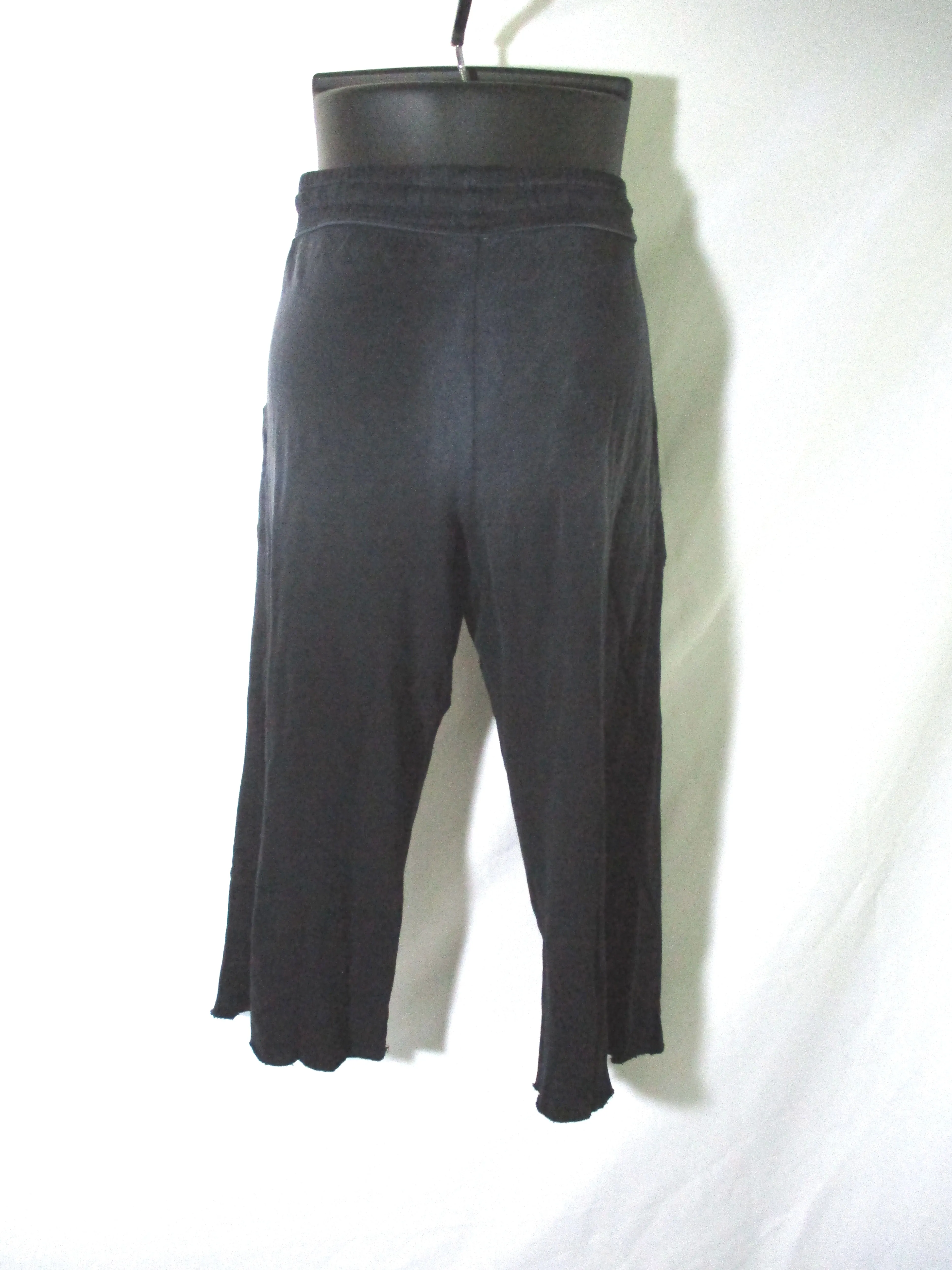 NEW NWT RAQUEL ALLEGRA Sweatpants Yoga Pants 0 BLACK Athletic Lounge