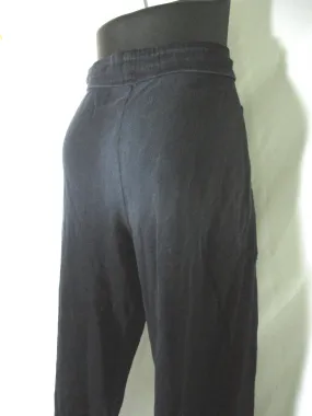 NEW NWT RAQUEL ALLEGRA Sweatpants Yoga Pants 0 BLACK Athletic Lounge