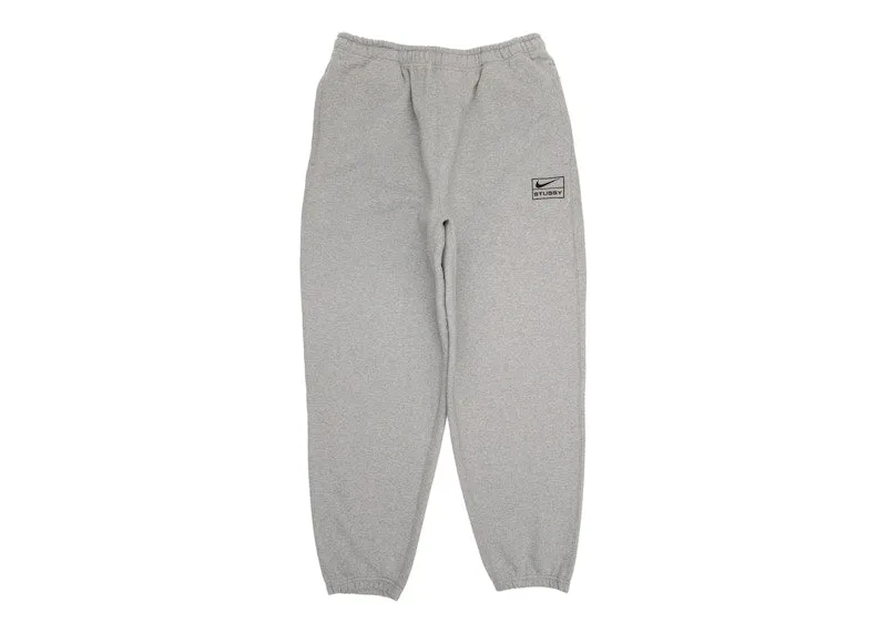 Nike X Stussy Fleece Sweatpants Grey