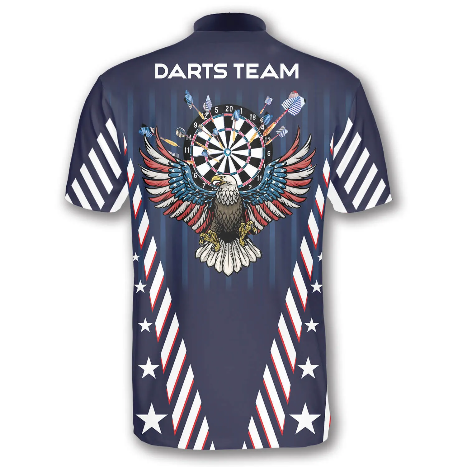 Patriots Athlete Us Flag Custom Darts Jerseys for Men, Flag Shirt, Dart Team Shirt