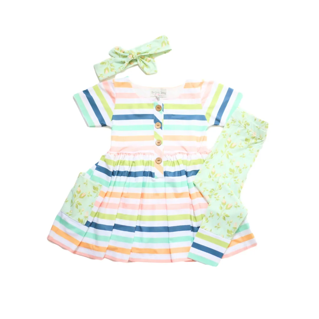 Picnic Playset- Whimsy Stripes