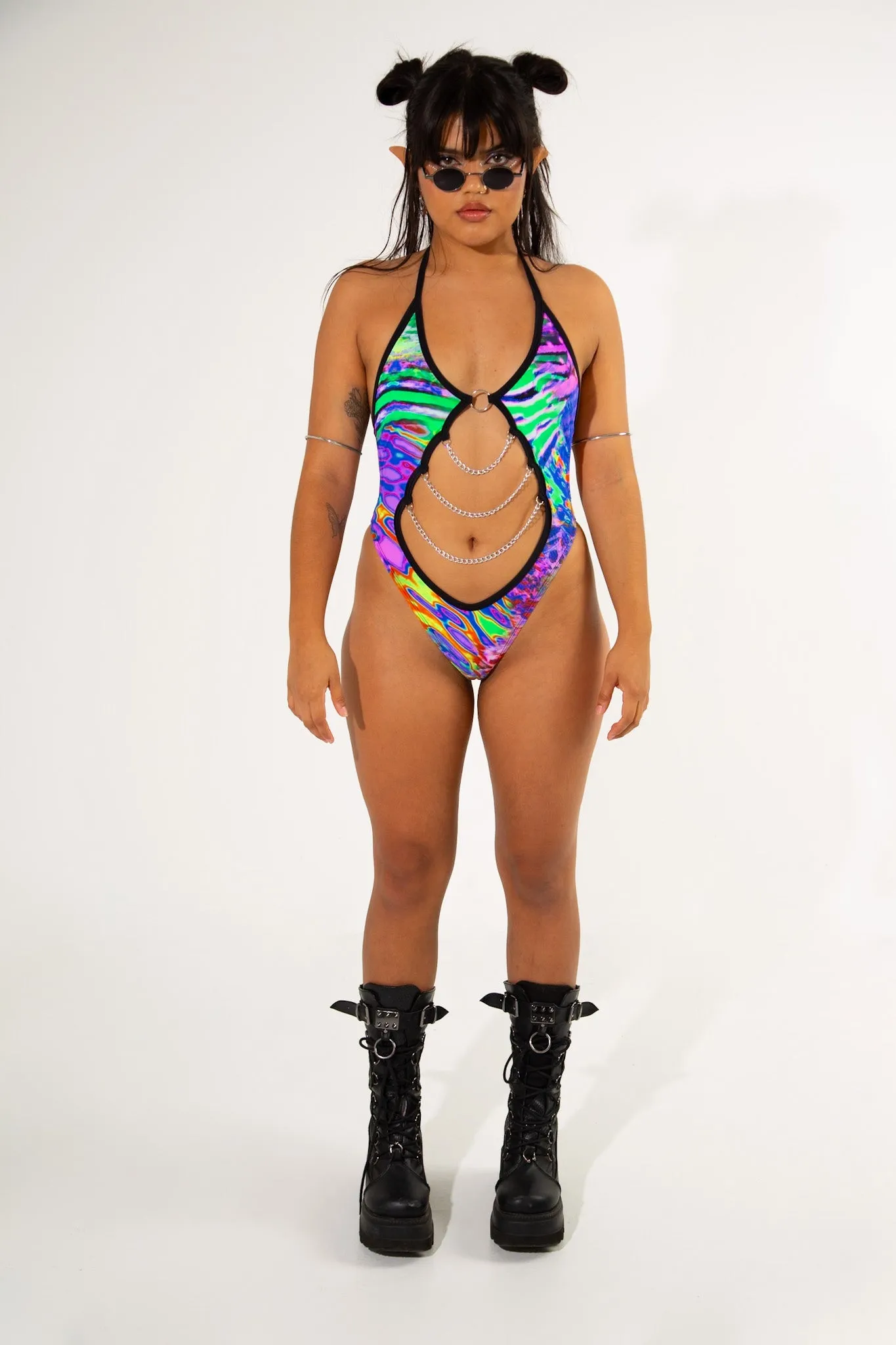 Pixie Melt Chained Bodysuit