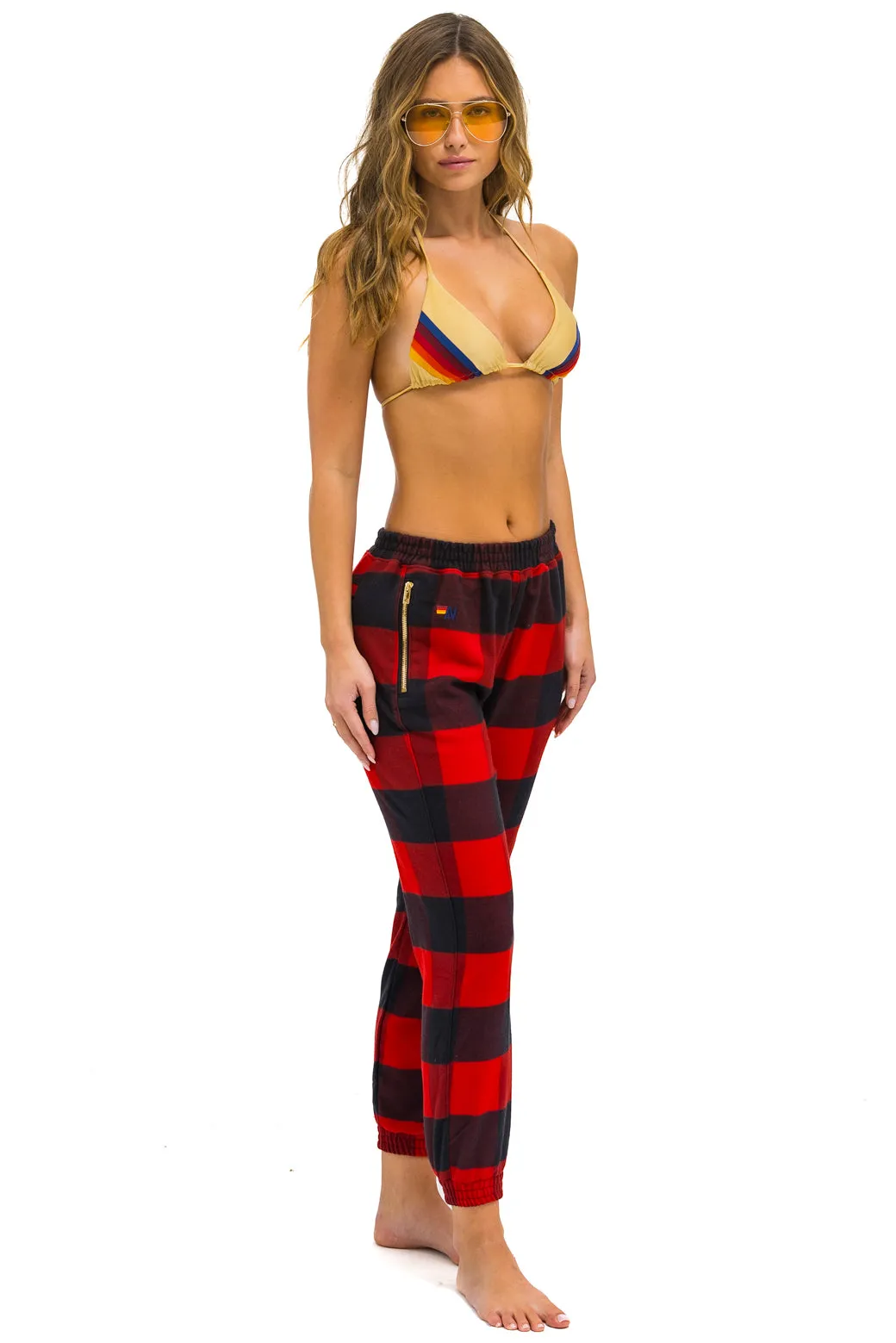 PLAID LODGE PANT - BUFFALO PLAID