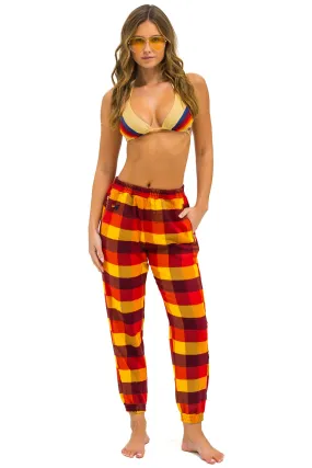 PLAID LODGE PANT - SURFY PLAID