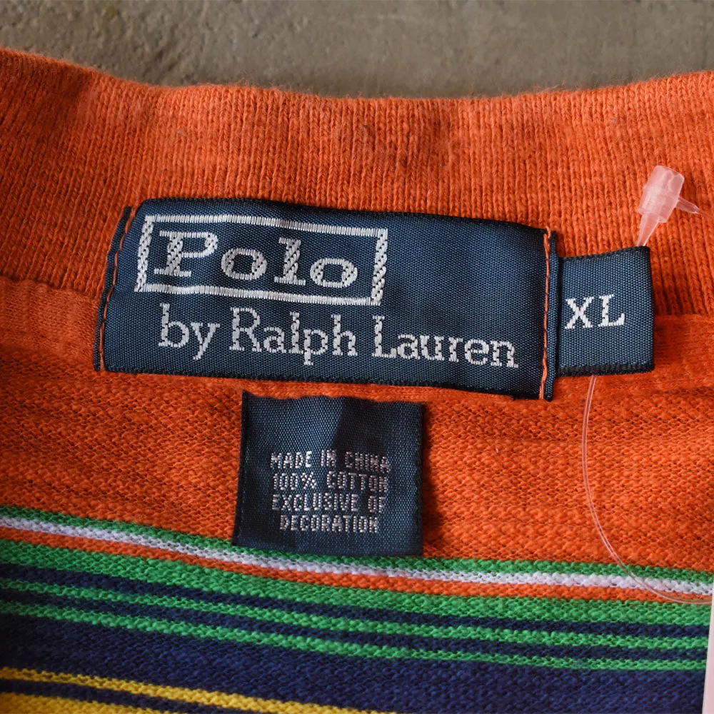 Polo Ralph Lauren マルチボーダー ポロシャツ 240624 S2140