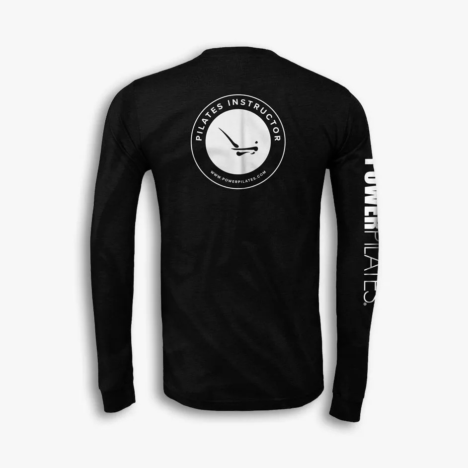 Power Pilates Official Trainer T-Shirts - Long Sleeve