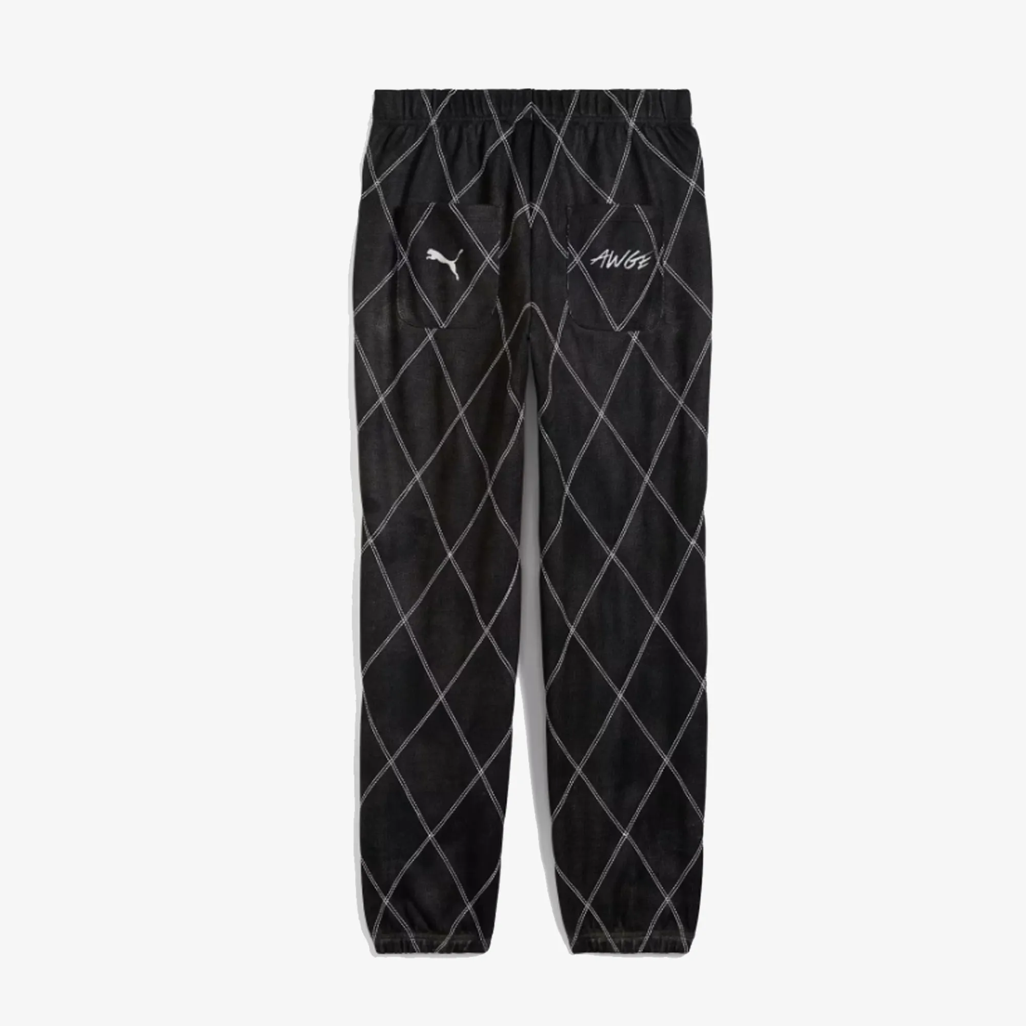 PUMA |X A$AP ROCKY DISTRESSED SWEATPANTS { PUMA BLACK