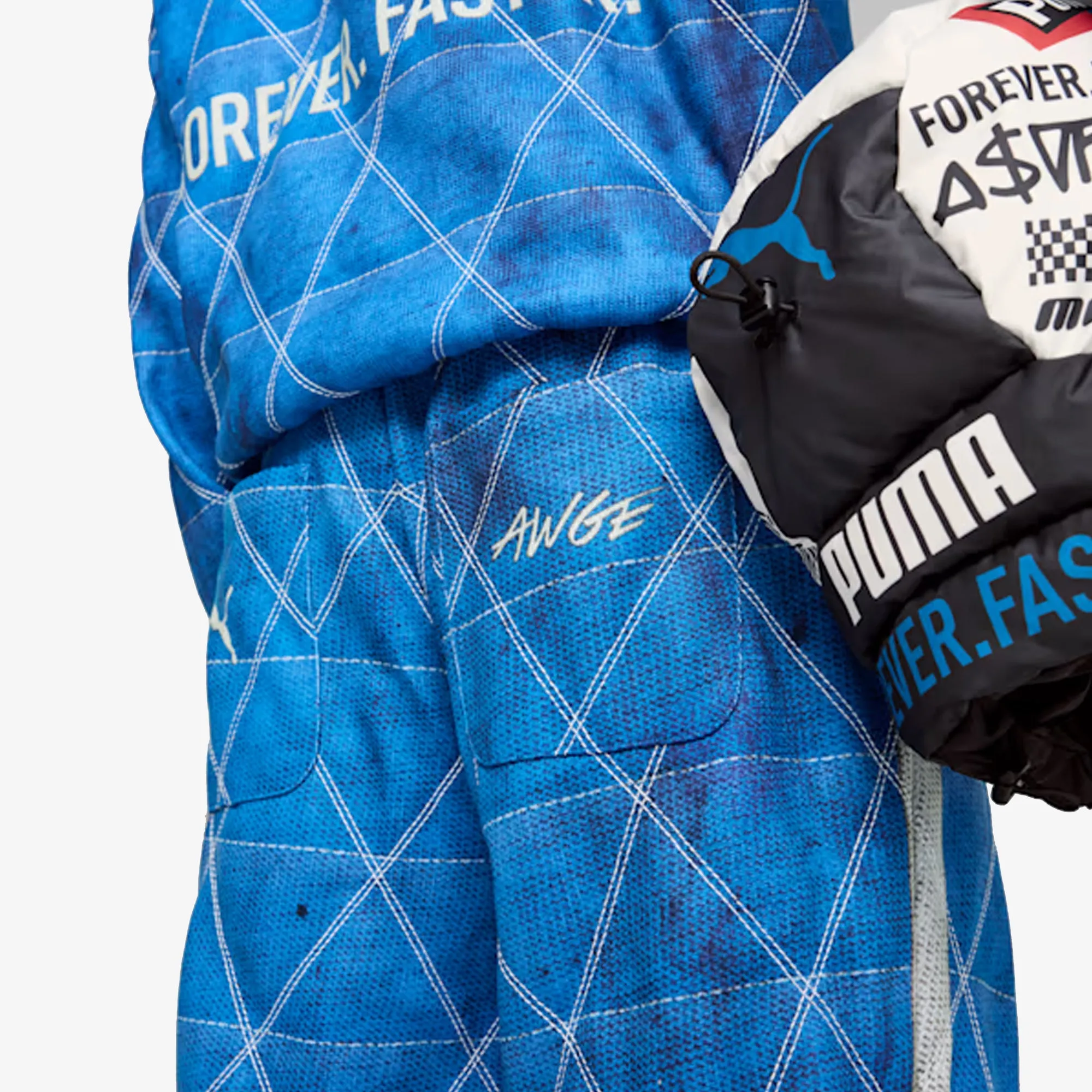 PUMA |X A$AP ROCKY QUILTED SWEATPANTS { CLYDE ROYAL