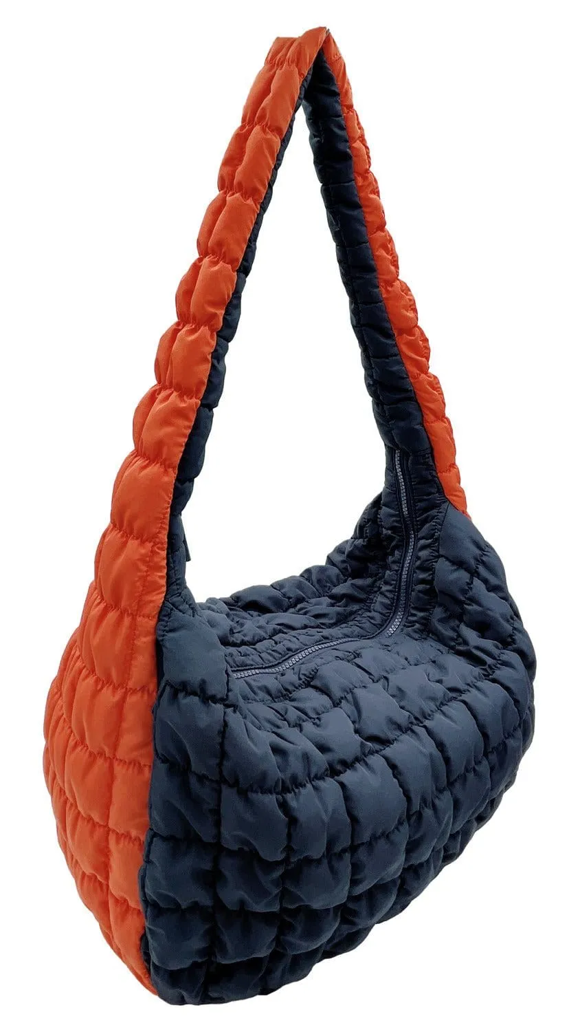 QBS420003 College Colors Large Quilted Puffer Bag