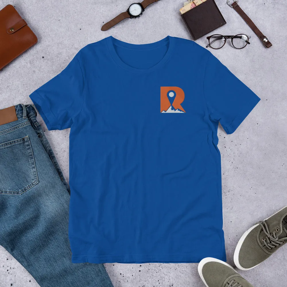 Revere Overland embroidered unisex t-shirt