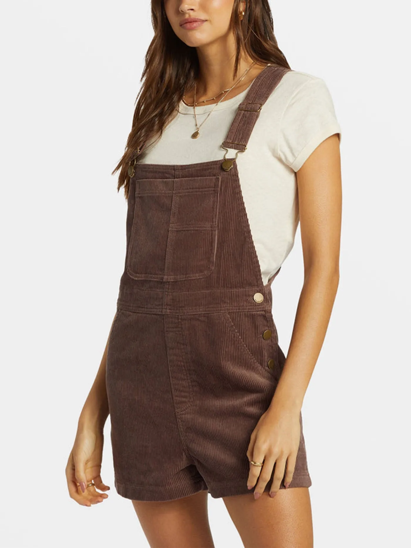 Sand Canyon Cord Overall Shorts