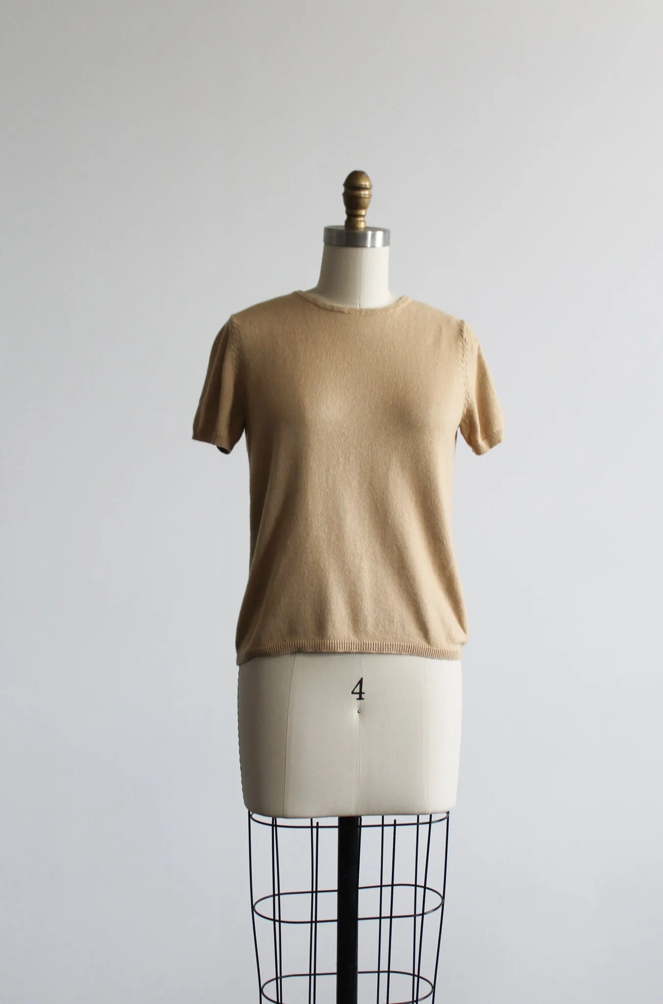 sandstorm cashmere & silk tee