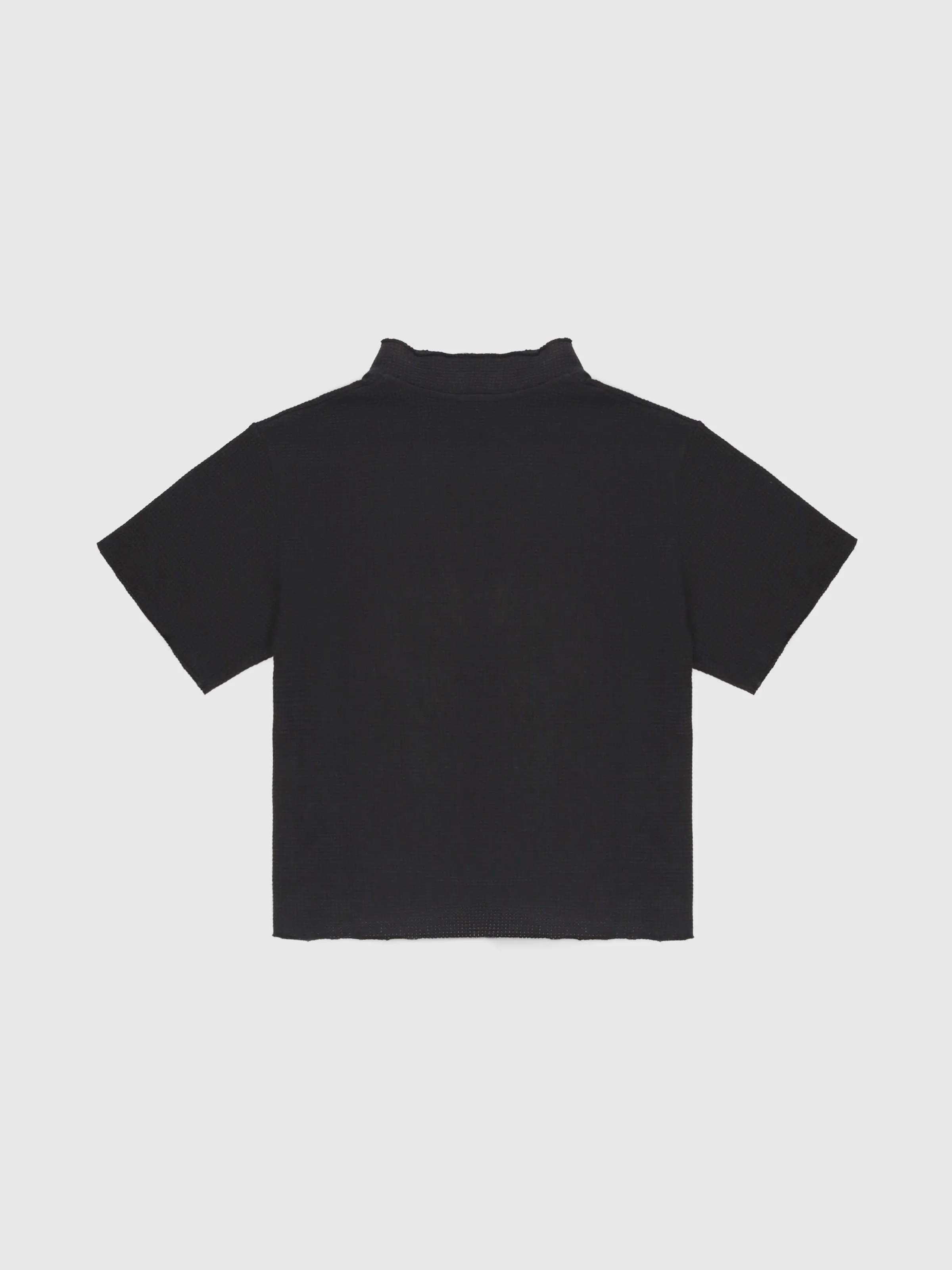 Short Sleeve Jersey Thermal in Black