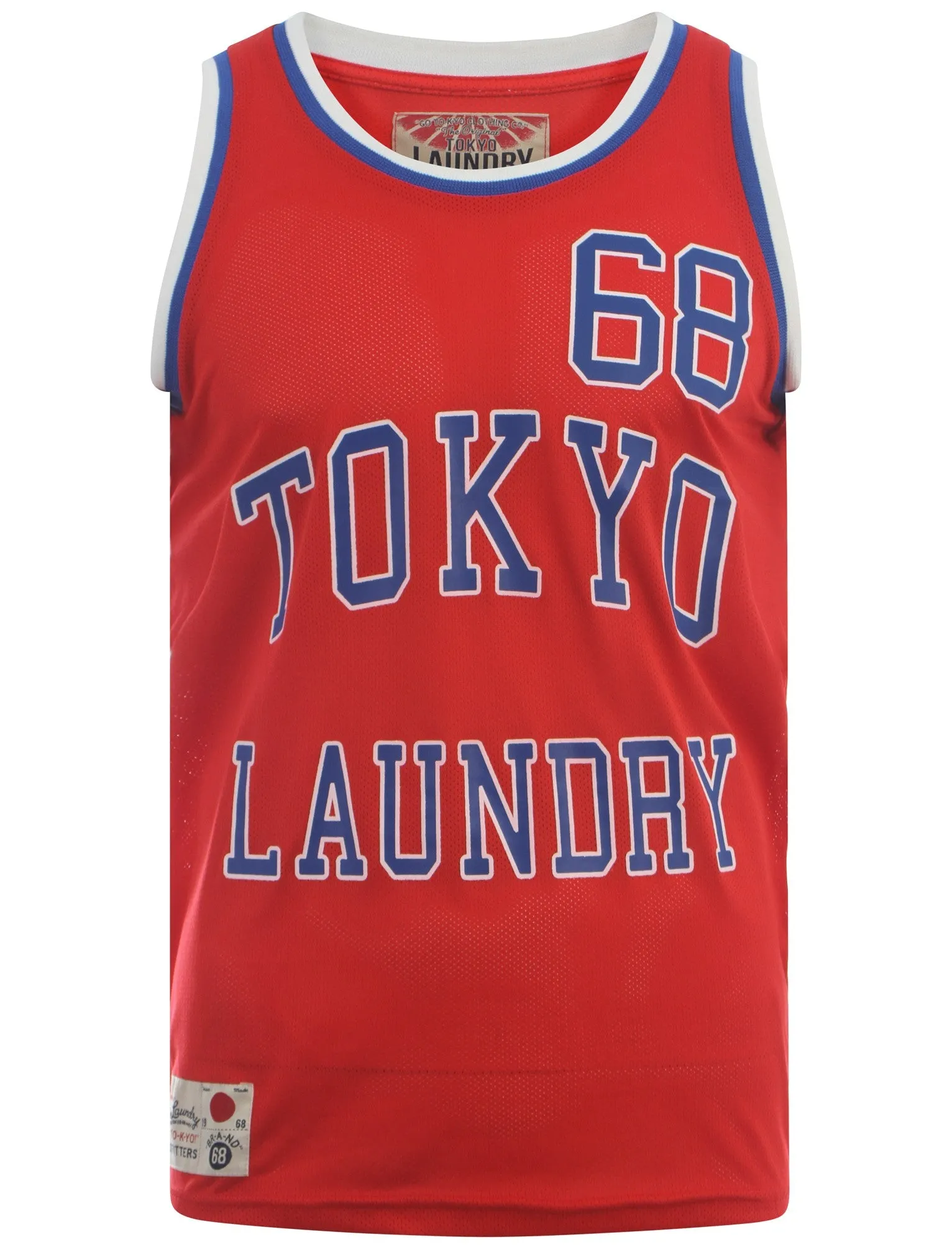 Tokyo Laundry Tokyo Bulls red basketball vest