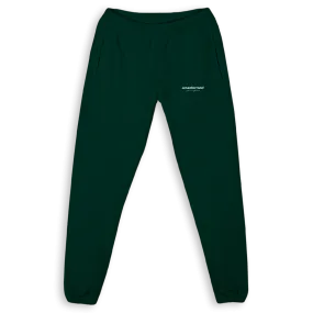 UNADORNED JOGGERS Wild Green Sweatpants.