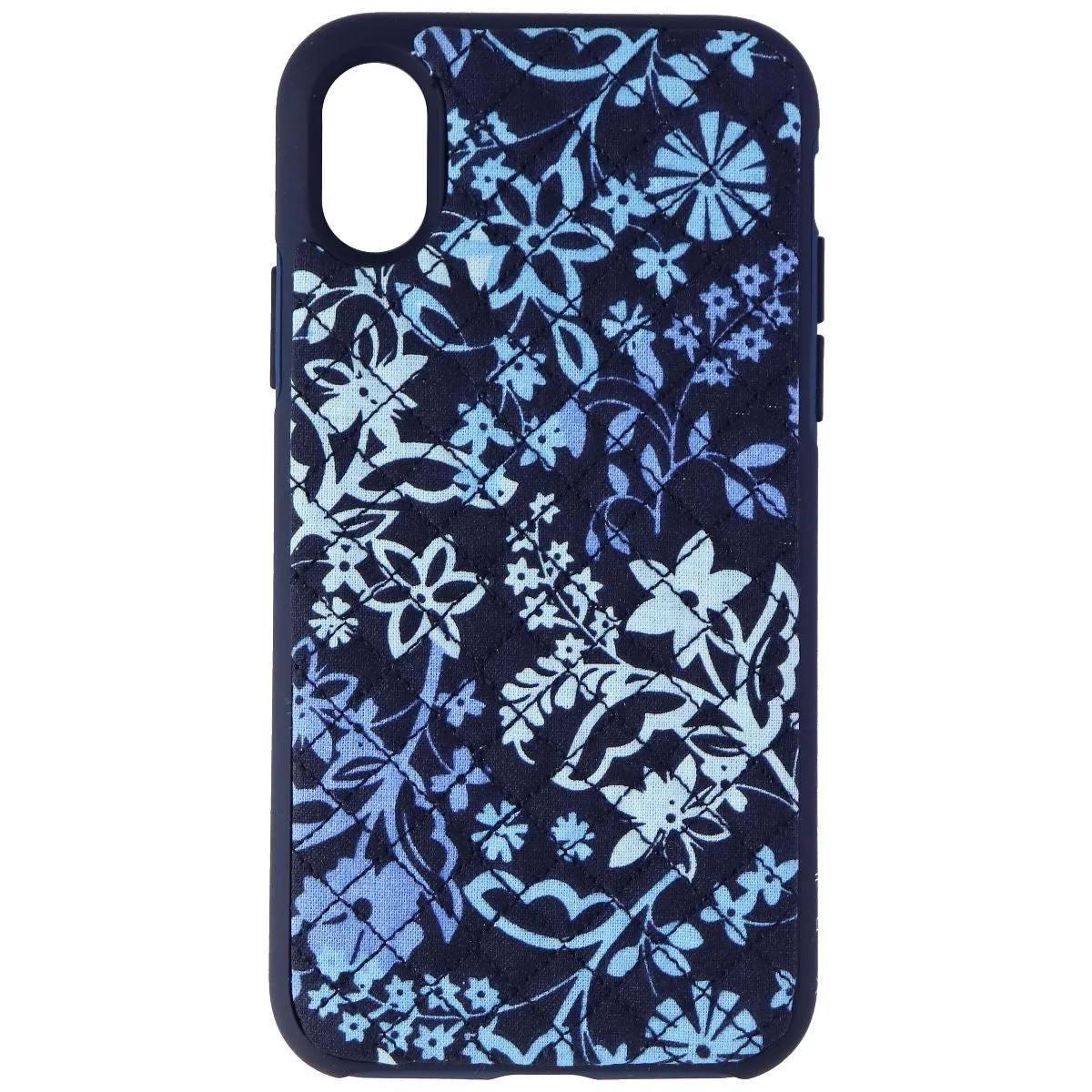 Vera Bradley Quilted Inlay Case for Apple iPhone X - Java Floral Blue