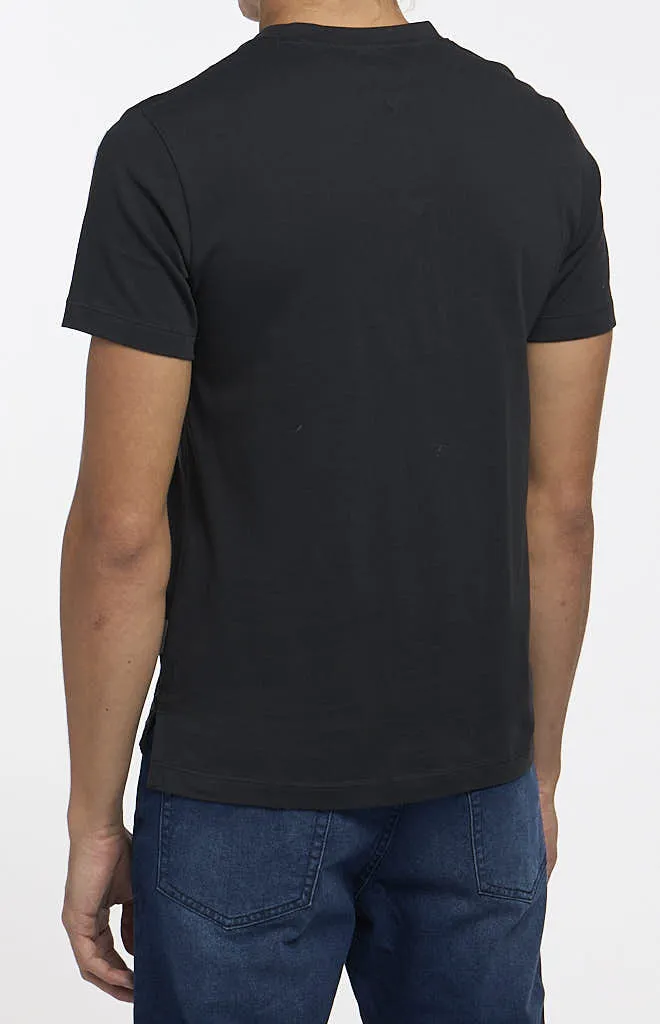 Vince Camuto Short-Sleeve Solid Henley