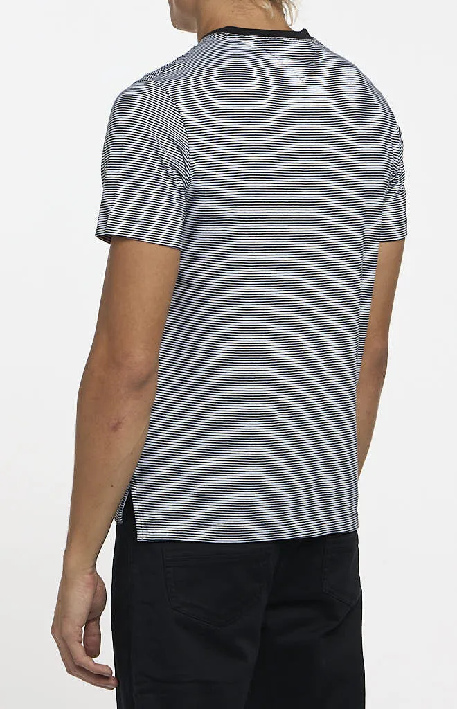 Vince Camuto Short-Sleeve Solid Henley