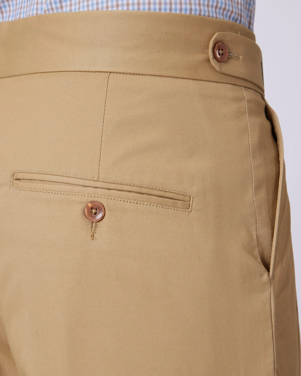 Virtuoso Neapolitan Chinos - Khaki