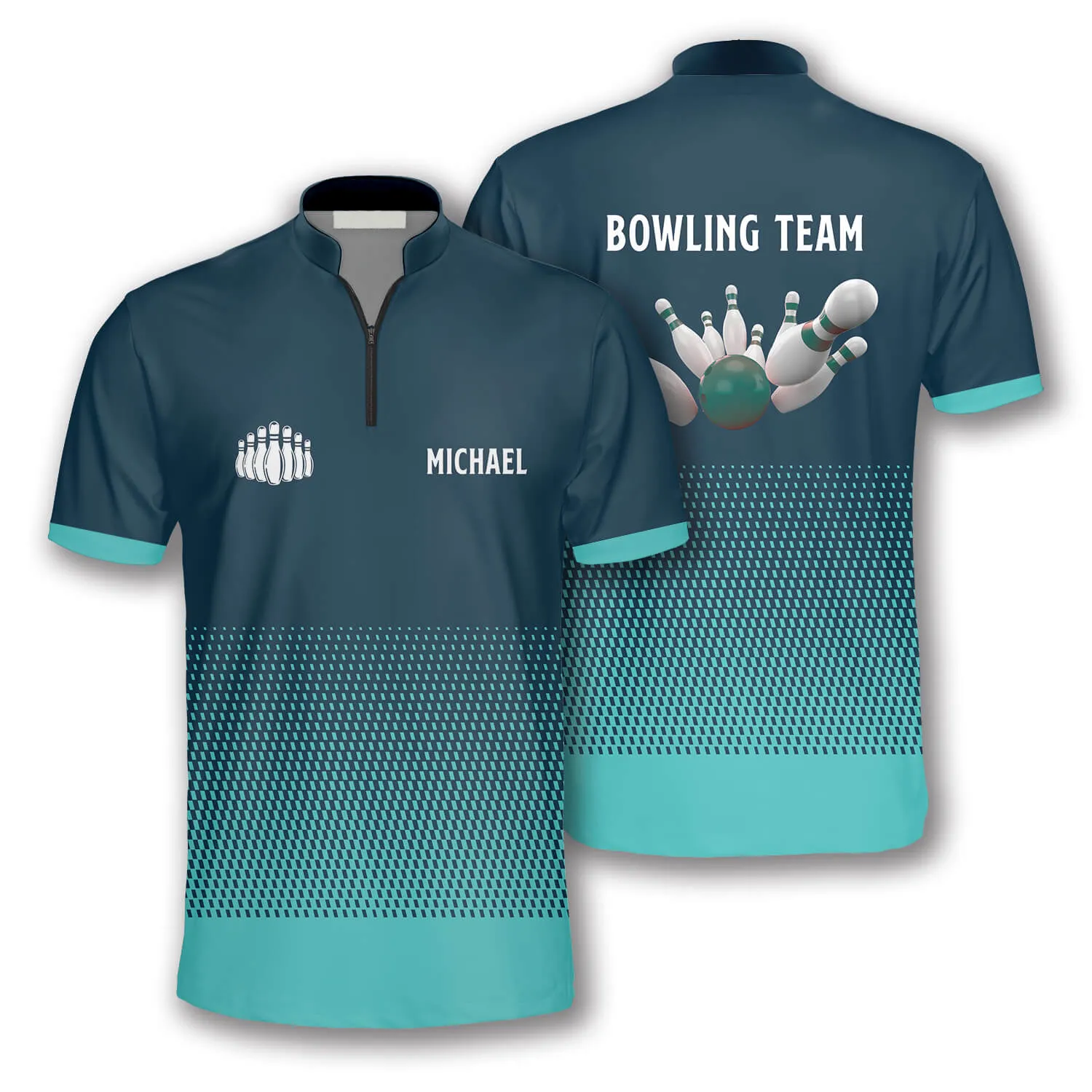 Winning Team Custom Bowling Jerseys for Men, Bowling Shirt for Men, Custom Bowling Shirt