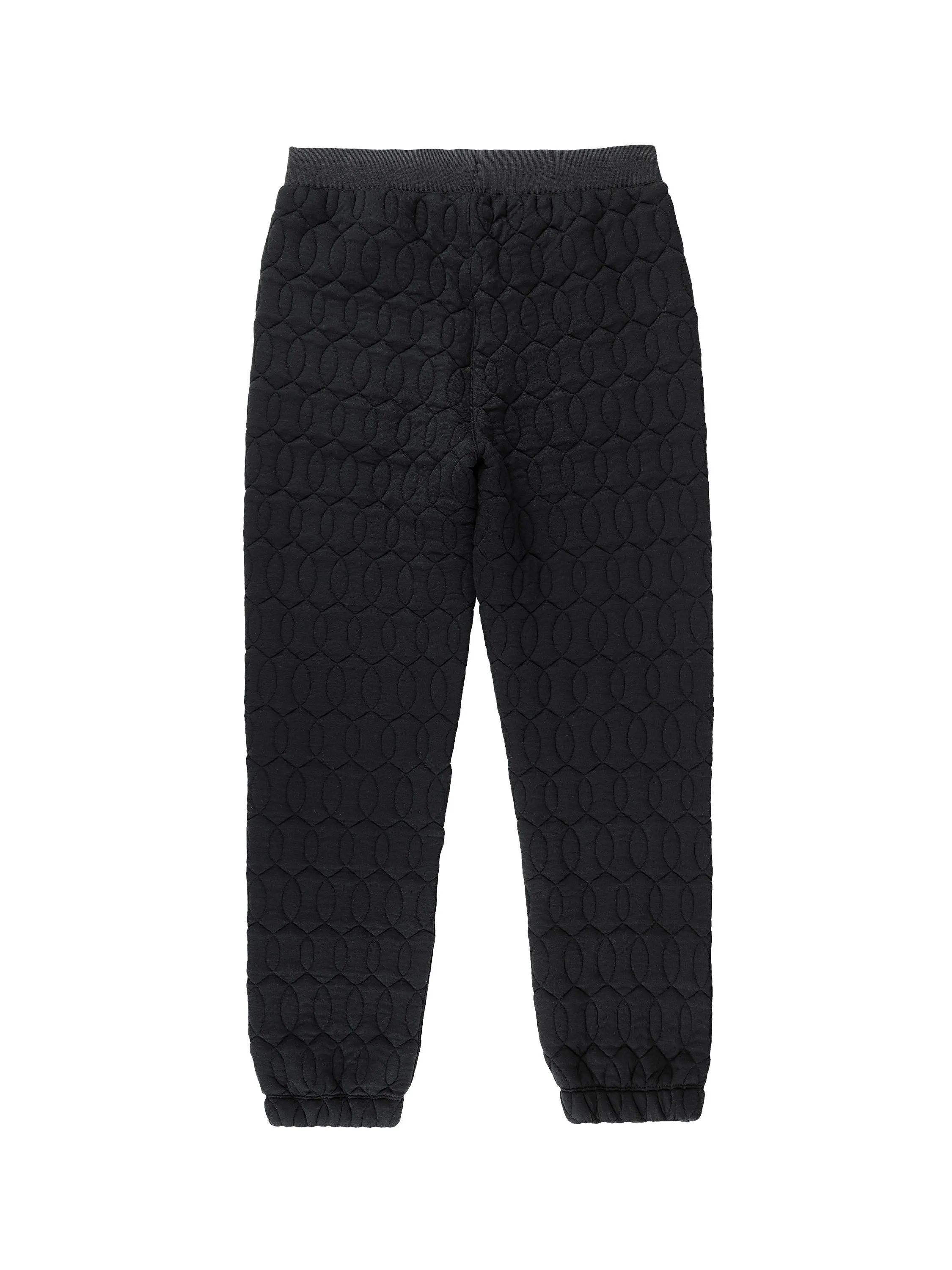 Women's Aversa Quilted Sweatpant- Black Beauty