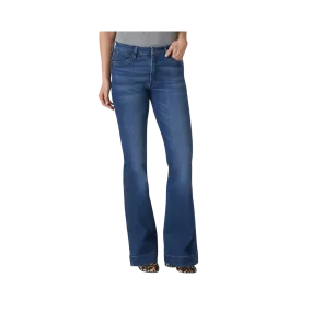 Wrangler Women's Retro Premium High Rise Trouser Jean